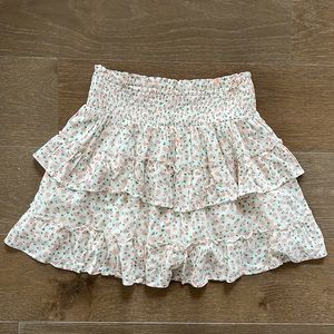 Aerie Ruffle Mini Skirt | S